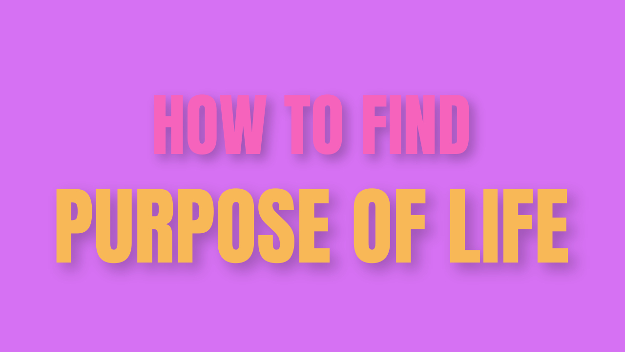 Find the Purpose of Our Life
